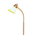 Golden LED eye-caring floor lamp