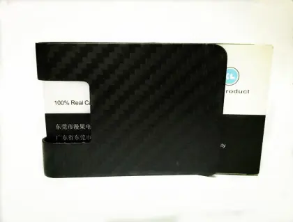 NEW pattern carbon money clips