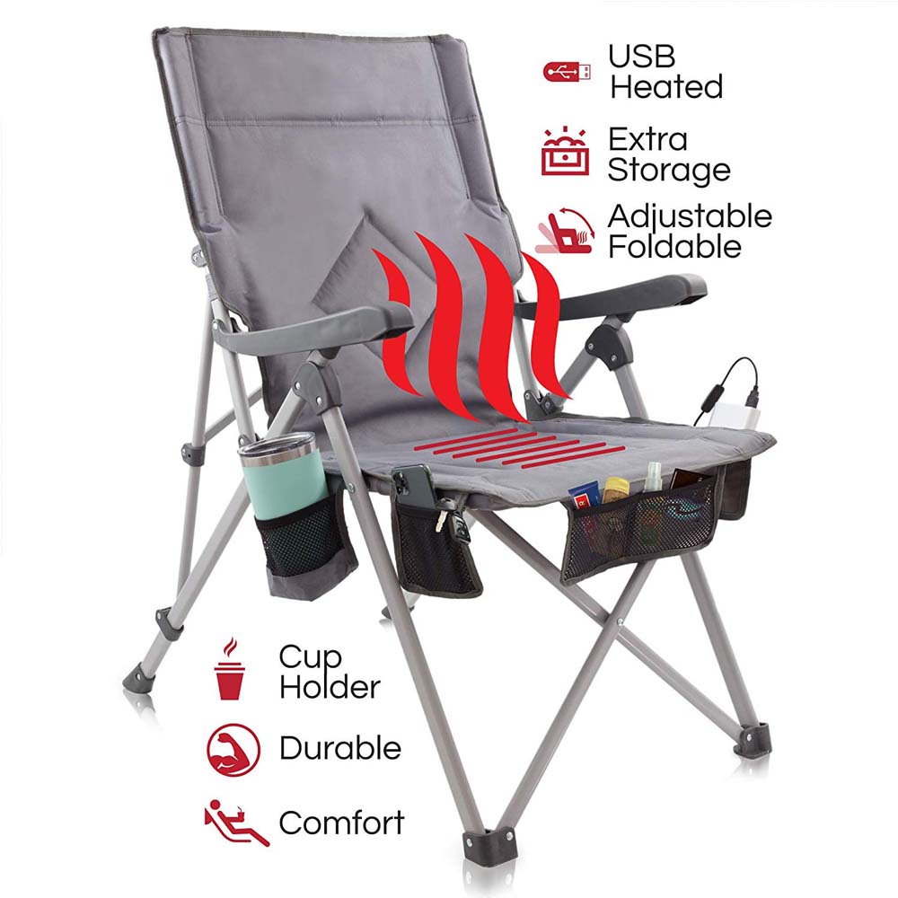 Usb Heated Folding Chair