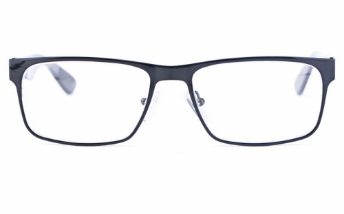 Black 1624 Full Rim Square Metal-Stainless Steel/ZYL Glasses