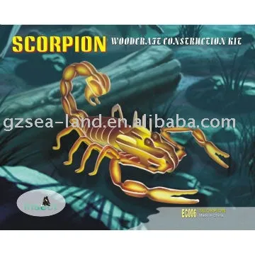 SCORPION Wooden toys