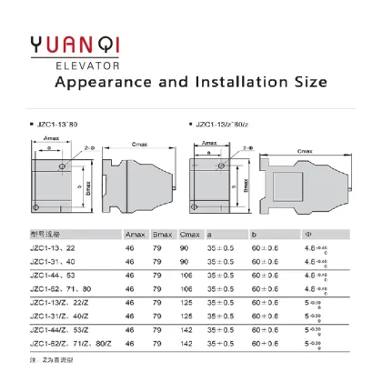 CHINT Contactor Relay JZC1-44/22/62/80 DC24 220/380/127V - 4 Open 4 Close