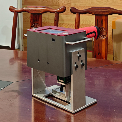 Máquina de marcação de válvula de flange pneumática portátil