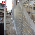 Roll top BRC welded wire mesh garden fence