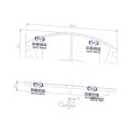 Mitsubishi P 61089 N এর জন্য সামনের ব্রেক প্যাড