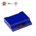 Two-color ink printing stamp pad