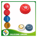 tappo a bottone in silicone personalizzato a buon mercato logo