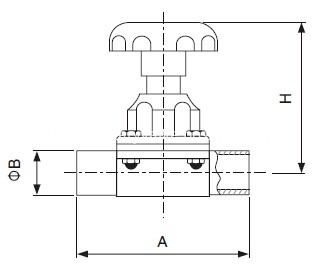 sanitary-welded-diaphragm-valve-sms-KAYSEN