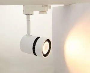 White 8w Cob Led Track Light For Museum , Warm White 386lm Light