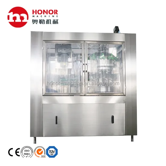 Automatic Carbonated Beverage Filling and Sealing Machine for Soft Drinks in Tin Cans