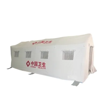Portable White PVC Tent for Mobile Health Units