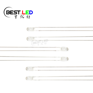 3mm Red LED Long Leg Clear Lens