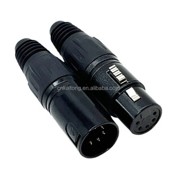 Manufacturer Tin Plated 5 Pin XLR Connectors & Audio Jack Plugs for Audio/Video