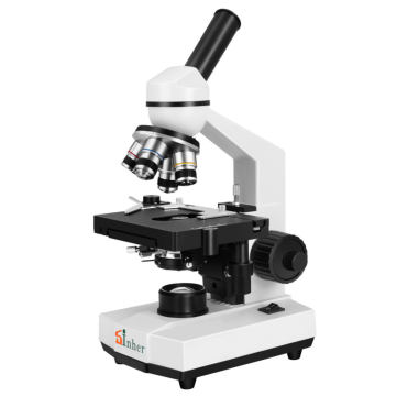 XSP-104 Optical Compound Monocular Microscope - 40x-1600x Magnification for Science Labs (Kids & Adults)
