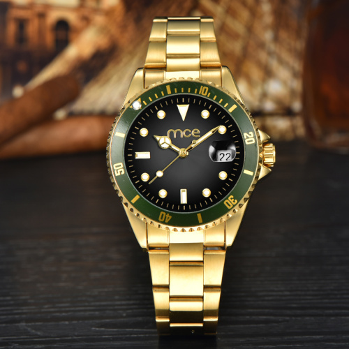 Custom Logo Stainless Steel Back Automatic Man Watch