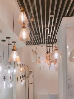 Nordic Pendant Globe Shade Glass Ball Pendant Lamp