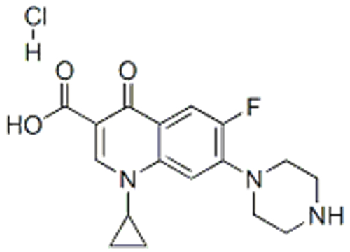 Ciprofloxacin Hcl CAS 86483-48-9