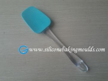 Fda Eco-friendly Blue Heart Resist Silicone Spatula 42g For Refrigerator