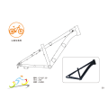 2019 hot sale 24inch mountainbike bicycle frame