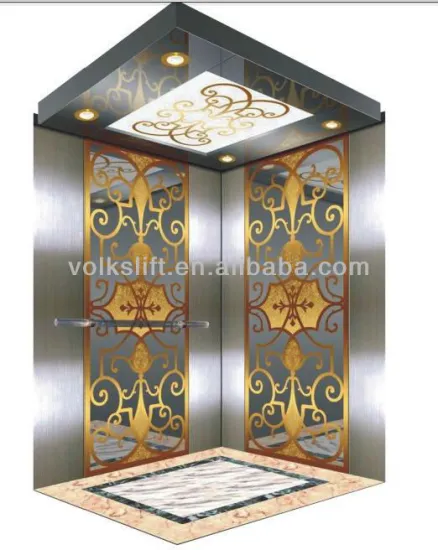 Volkslift Safe and Low Noise Passenger Elevator Lift Sino-Germany Joint Venture