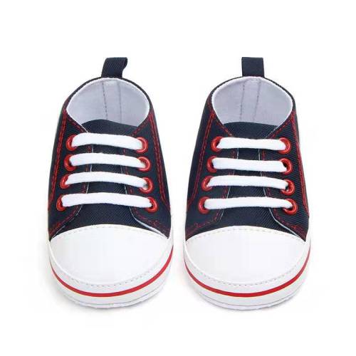 chaussures bébé en toile à fond souple