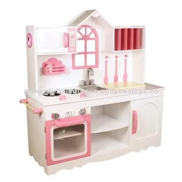 Big Wooden Kitchen Set for Kids W10C062