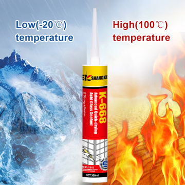 Premium Quick Dry Acidic Glass Sealant