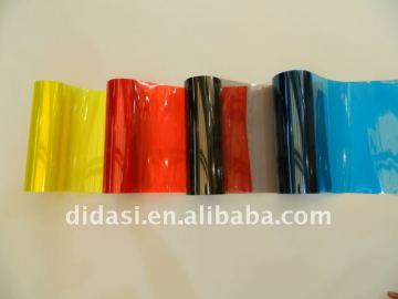 PVC head light transparent film