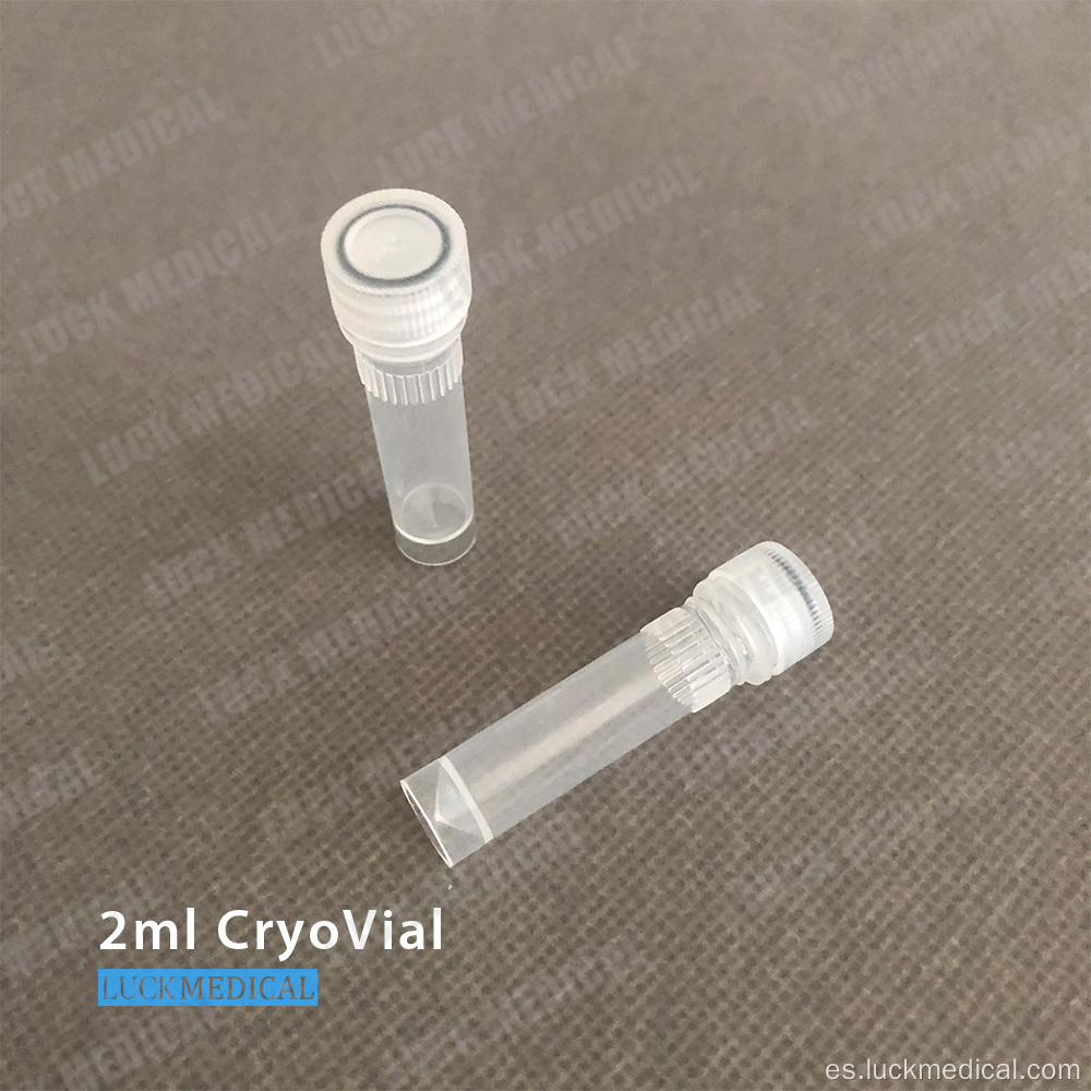 Cryovial 2 ml para congelador