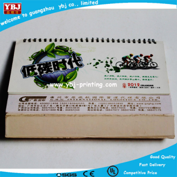 spiral calendar/table,china cheap spiral desk calendar printing for 2015,Hot Selling Custom Logo spiral calendar 2015