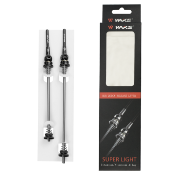 WAKE Aluminum Alloy Bicycle Mountain Bike Hub Quick Release Clamp Bolt Rods - Pair