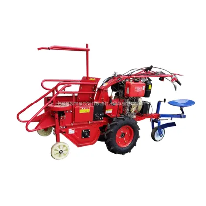 Hot Selling Corn Harvester Walking Tractor Mounted Harvest Machine