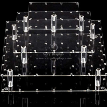 3 -Tier -Lillipop -Display -Stand Acryl -Tischtop -Riser