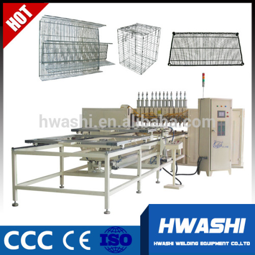 HWASHI Dual-Layer Wire Mesh Rack Welding Equipment