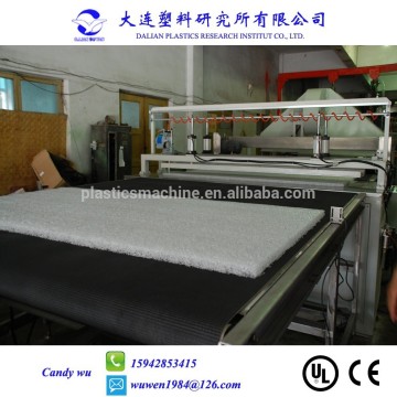 High elasticity plastic mat production line