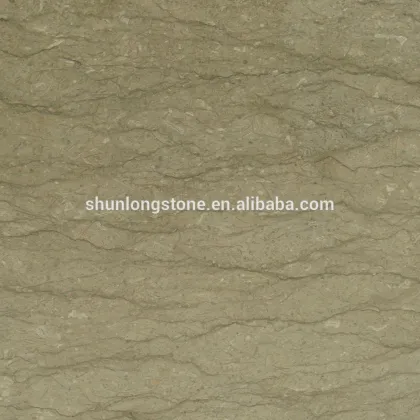 Hao cream Green marble tile slab