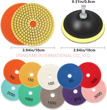 4" Diamond Polishing Pads