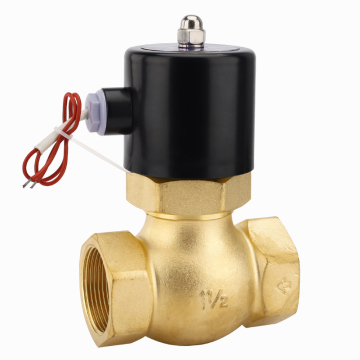 US Brass High Temperature Solenoid Valves 1/2in-2in AC110V-220V DC12-24V