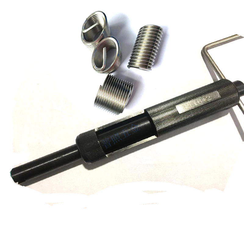 DIY M6*1.0 Wire Thread Insert Installation Tools Manual Steel Wrench Includes Box Packing Customizable OEM Support 1 Year