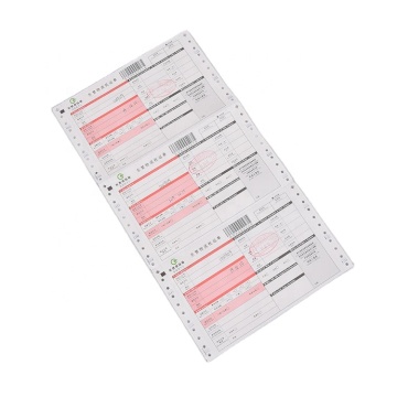Custom Printed carbonless paper for inkjet printers