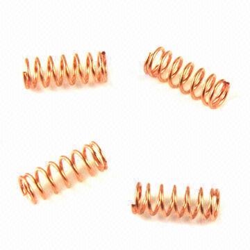 Stainless Steel Manufacturer Color Plated Compression Springs with EU, RoHS, REACH Marks