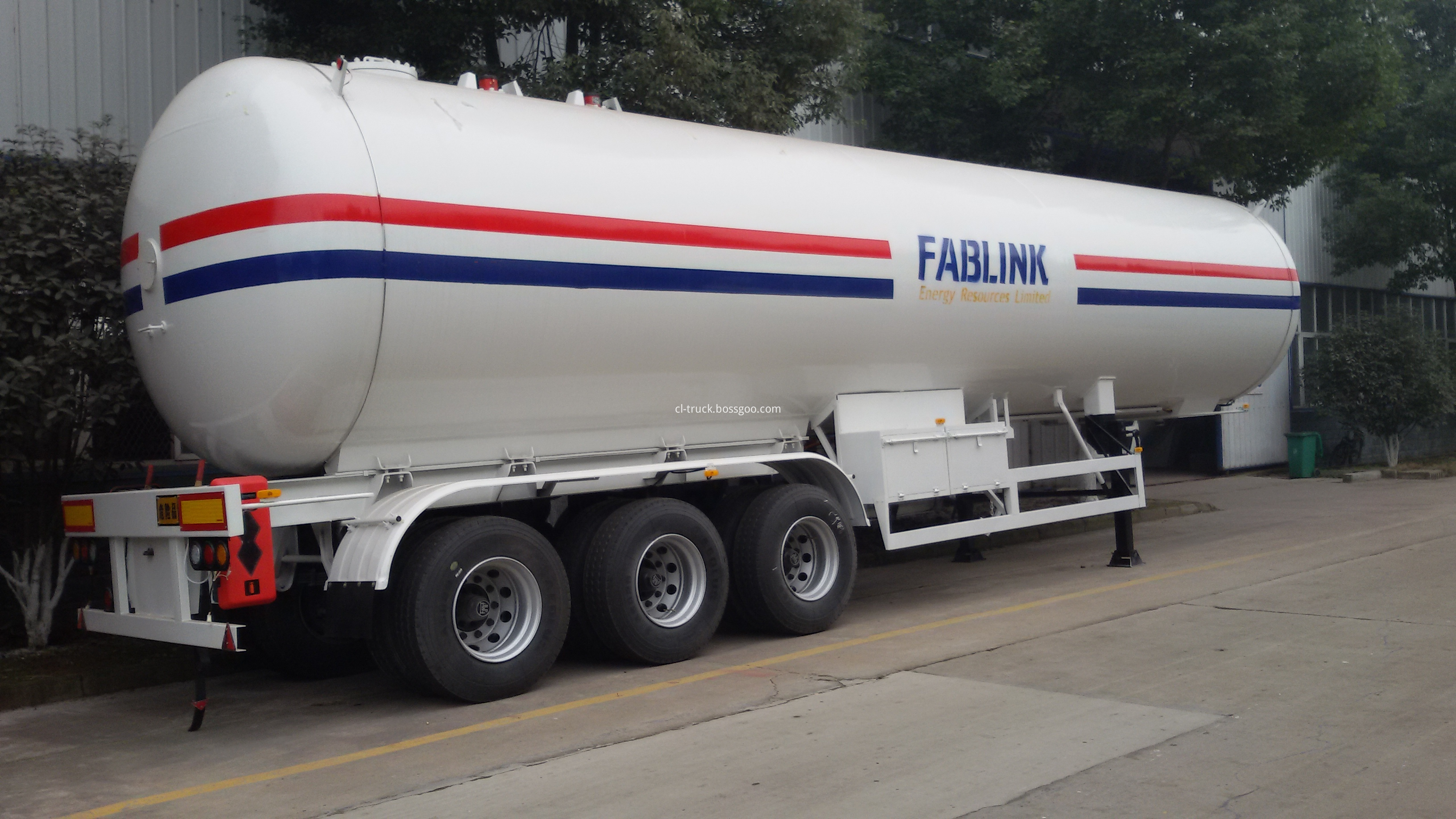 LPG Gas Tank Truck