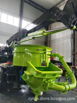 China Supply Concrete Mixer Pump Truck with Boom