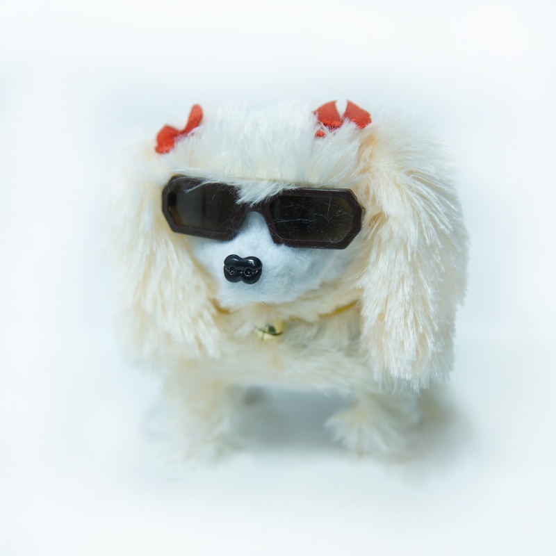 Cute Shades Dog Stuffed Doll