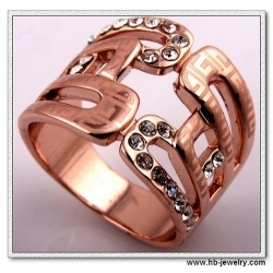 Elegant Laser Marking Rings