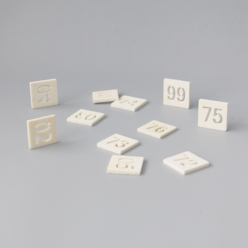 Placas de números de cerámica cuadrados en venta