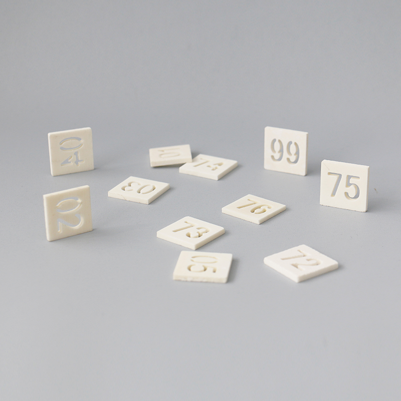 Square Ceramic Number Platten zum Verkauf