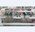 double pieces semi auto gluing machine