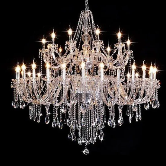 Vienna Crystal Raining 18-Light Chandelier