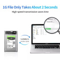 4 TB Transparent Mobile External HDD -Fall